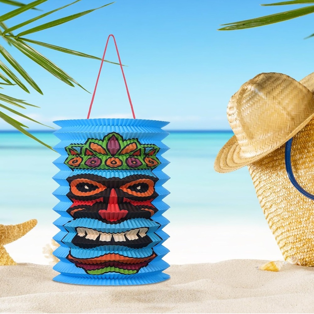 Colorful Tiki Party Decorations (2-Pack) - Picture 2 of 5